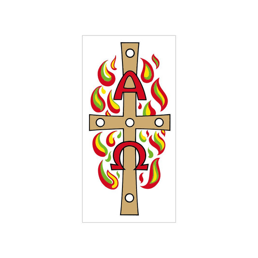 Paschal Candle Flames Transfer - Hayes & Finch