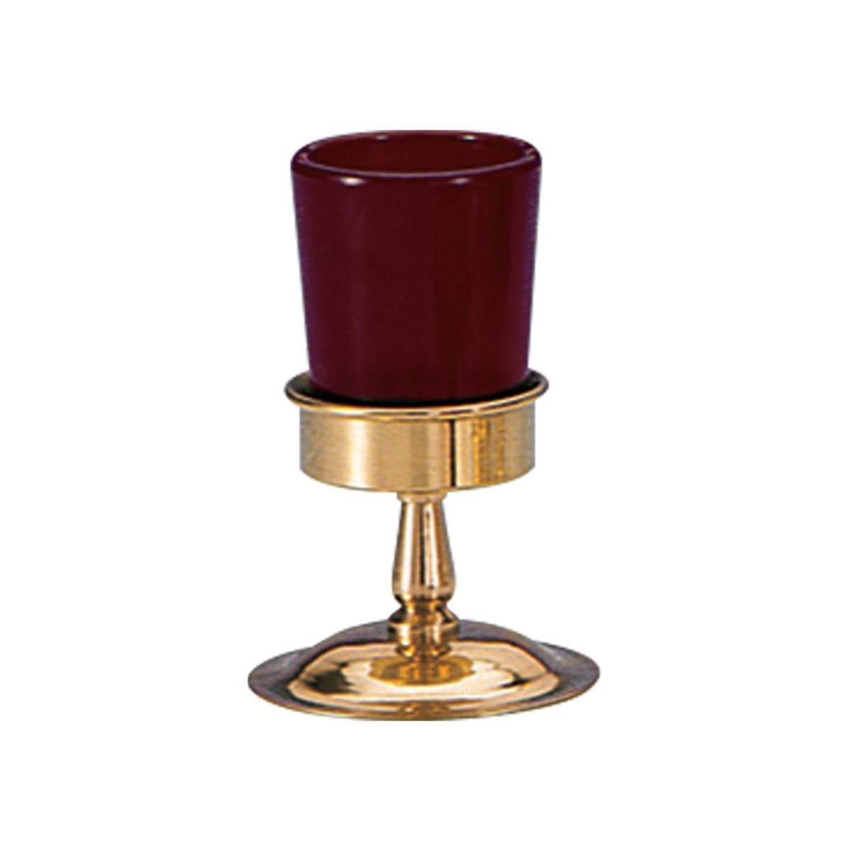 Brass Votive Light Glass Holder - Hayes & Finch