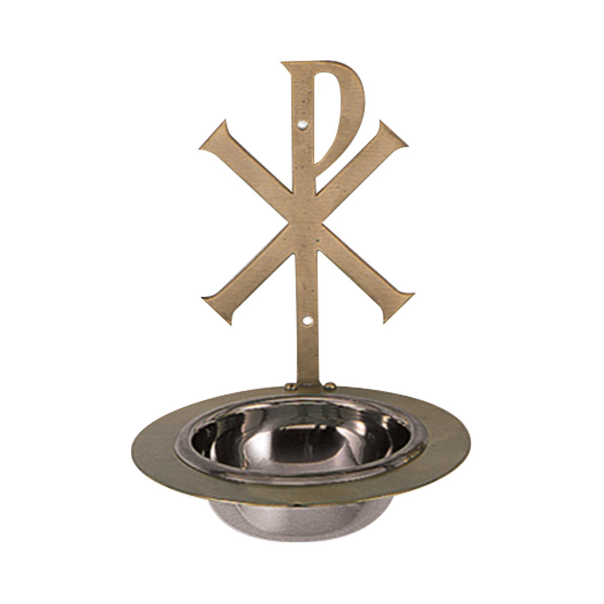 Chi Rho Holy Water Stoup - Hayes & Finch