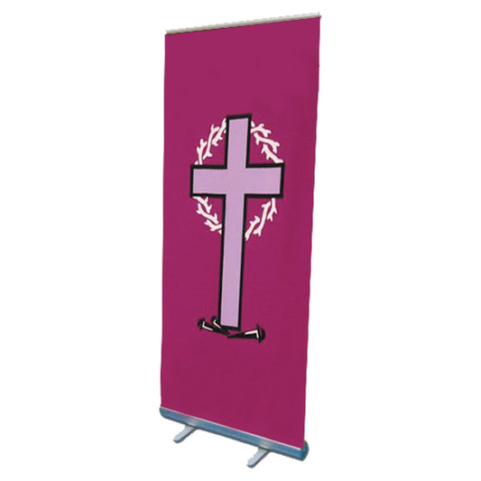 Cross & Thorns Pop Up Banner - Hayes & Finch