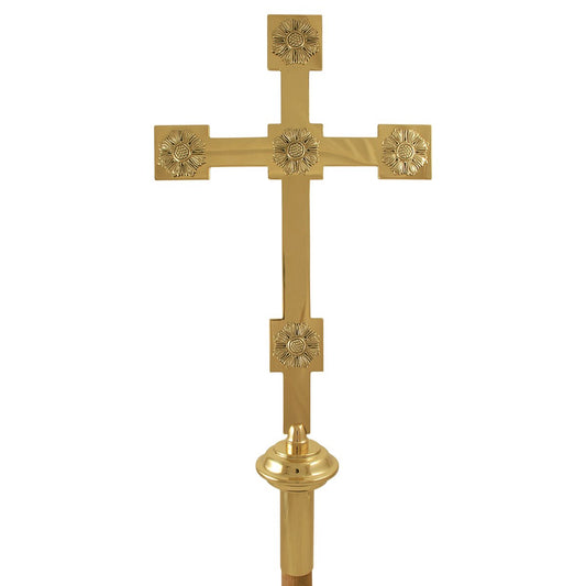 Flower Processional Cross - Hayes & Finch
