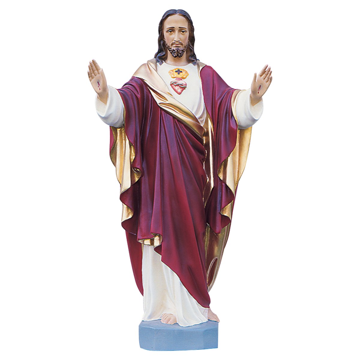 Mon Martre/Sacred Heart 36" Fibreglass Statue - Hayes & Finch