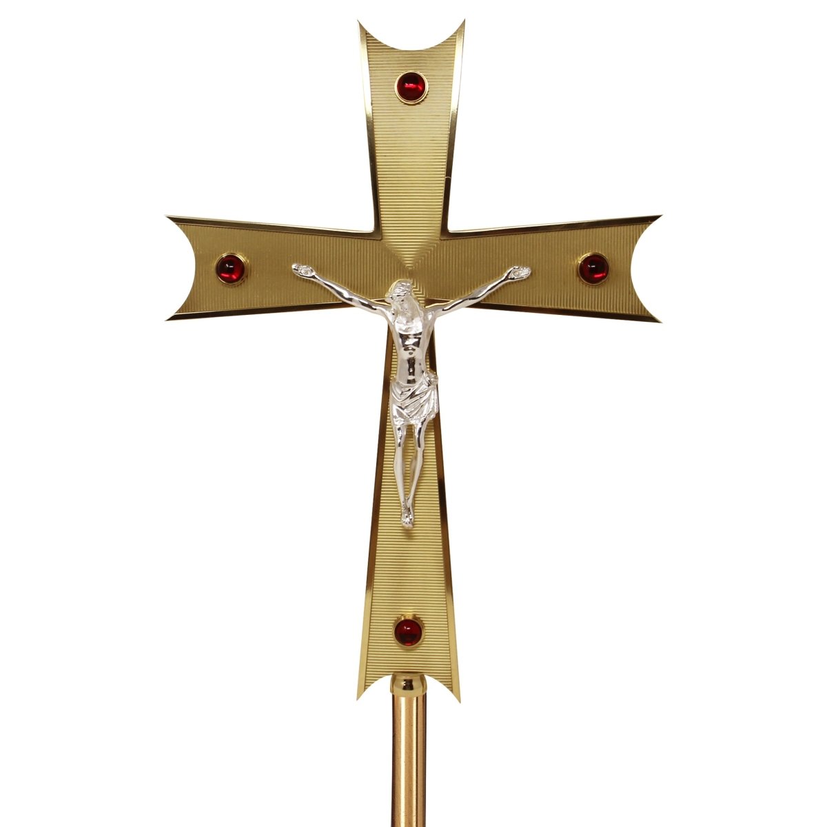 Precious Stone Processional Crucifix - Hayes & Finch