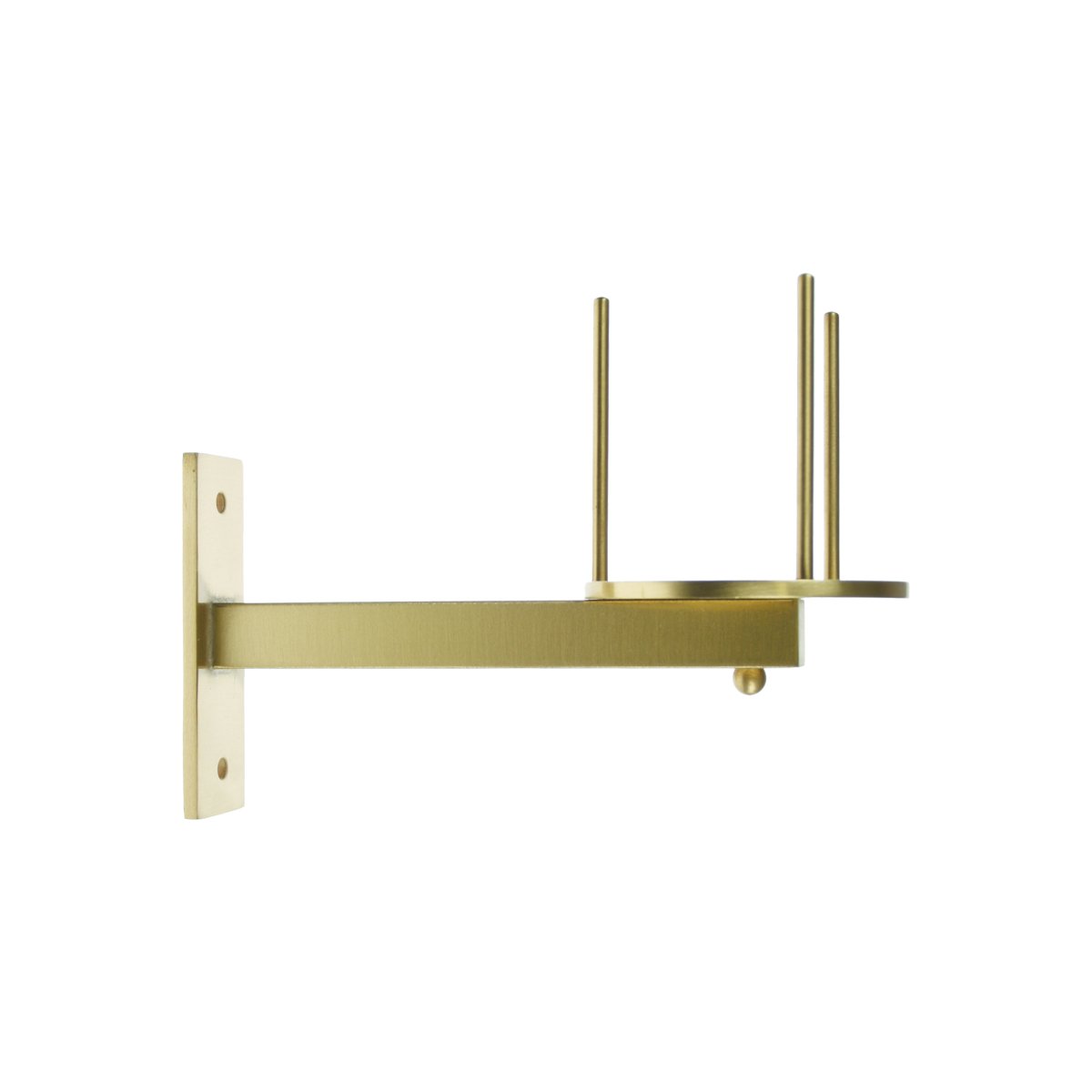 Satin Brass Bracket - Hayes & Finch