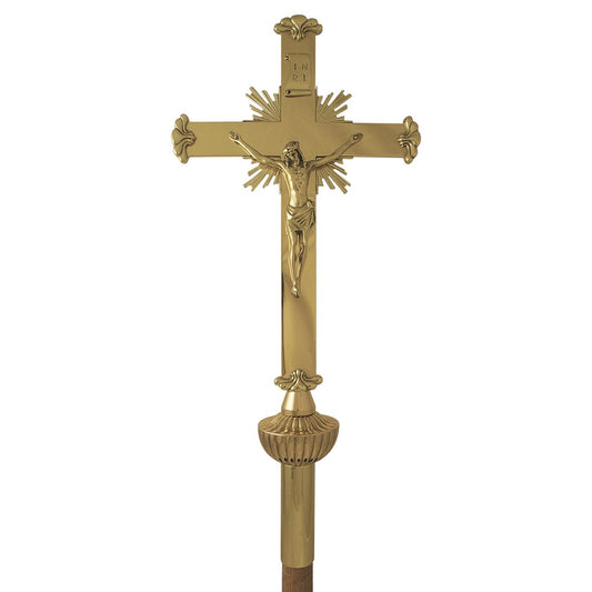 Sun Ray Processional Crucifix - Hayes & Finch