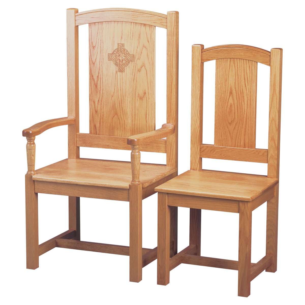 Celtic Cross Minister Chair - Hayes & Finch