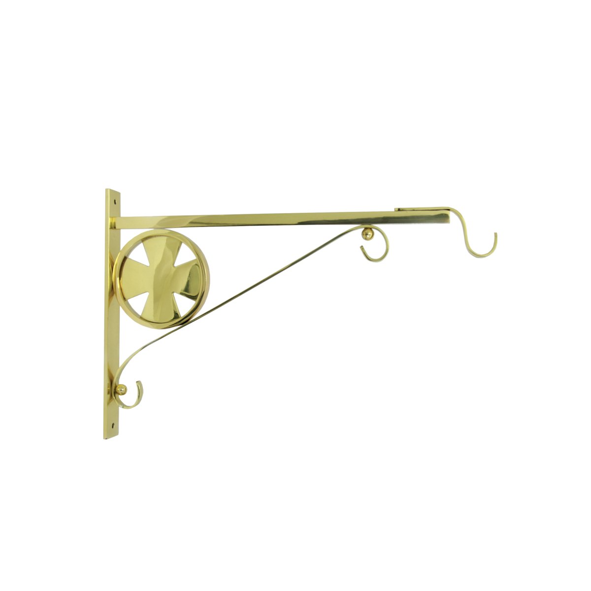 Cross Brass Bracket - Hayes & Finch