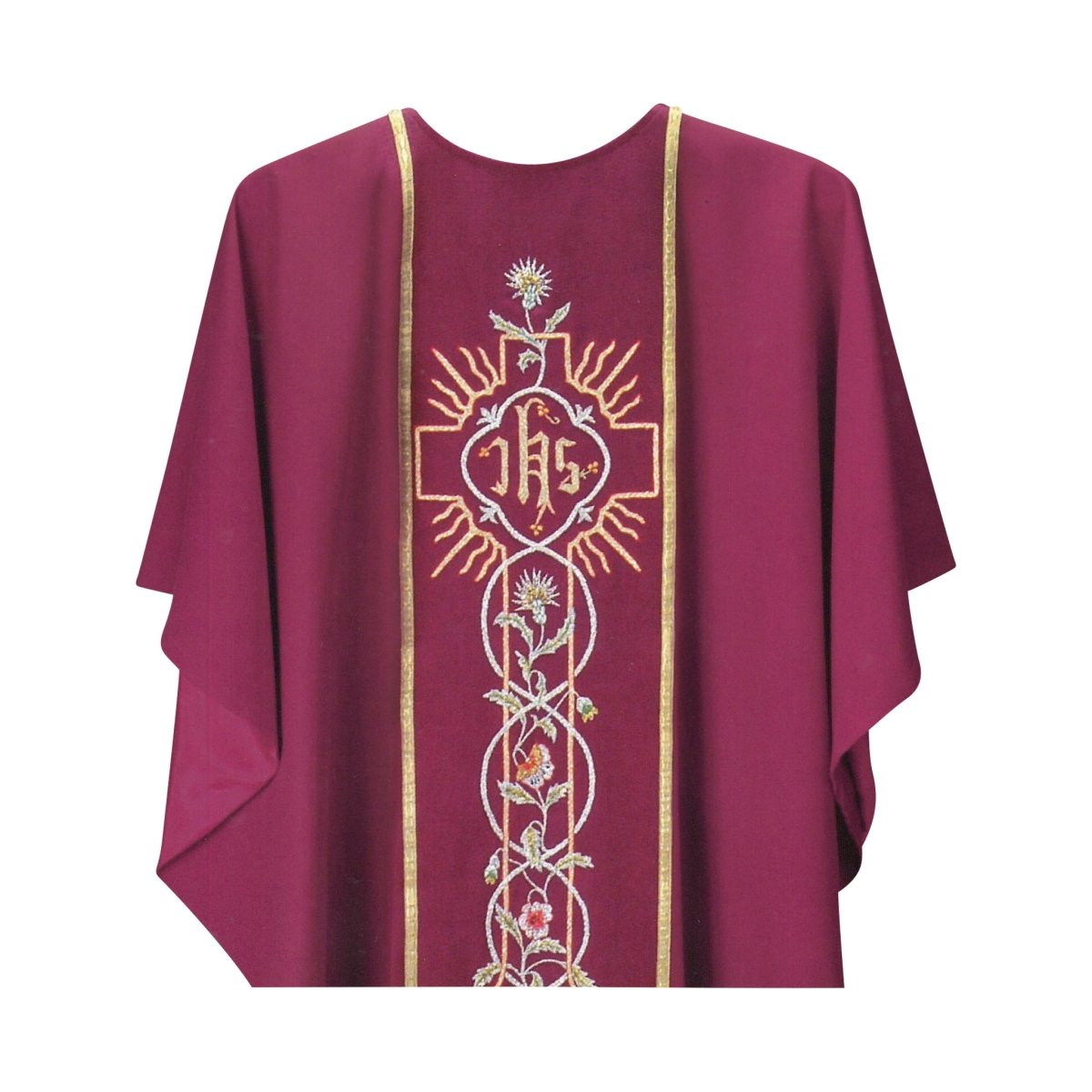 Cross Hand Embroidery Chasuble - Hayes & Finch