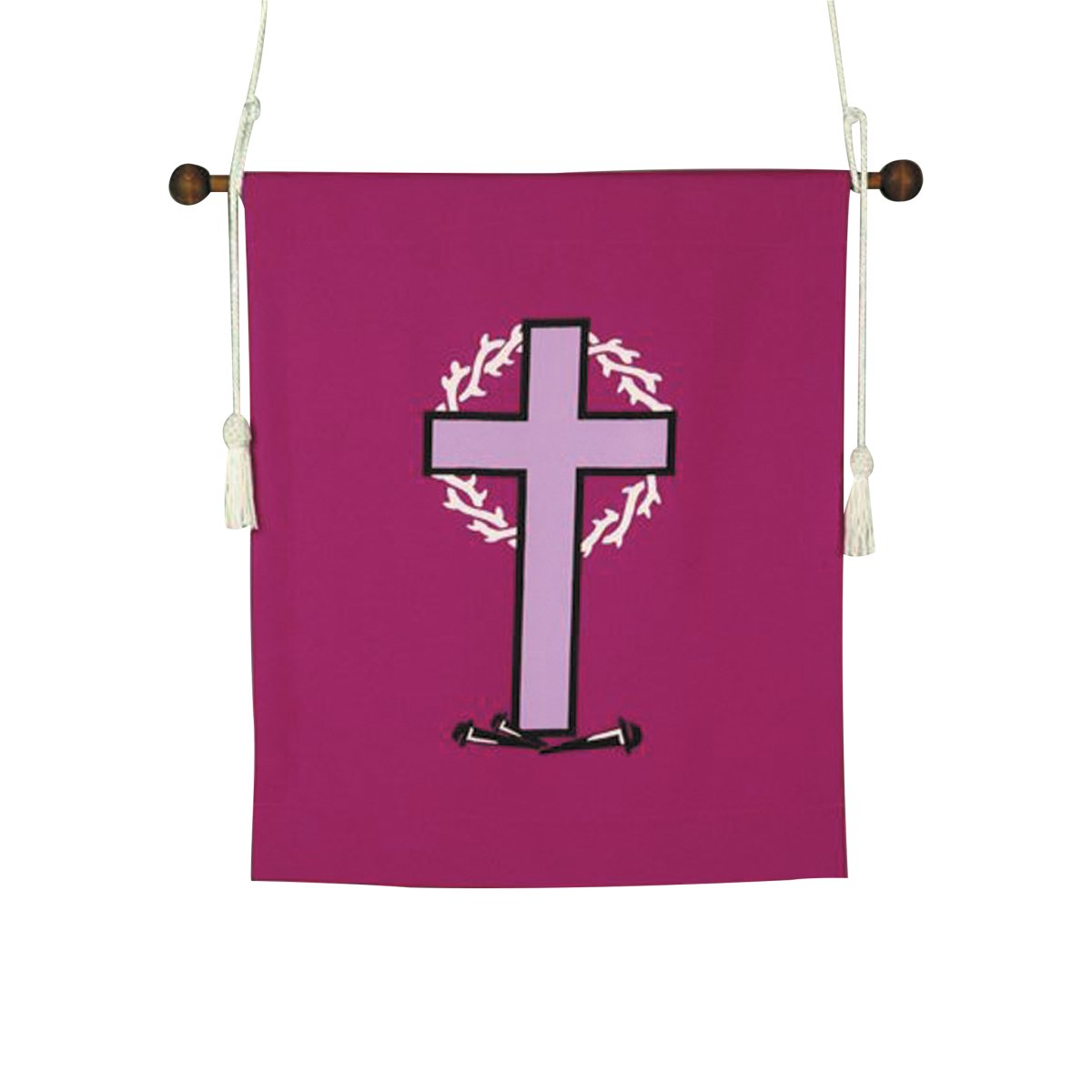 Cross & Thorns Hanging Banner - Hayes & Finch