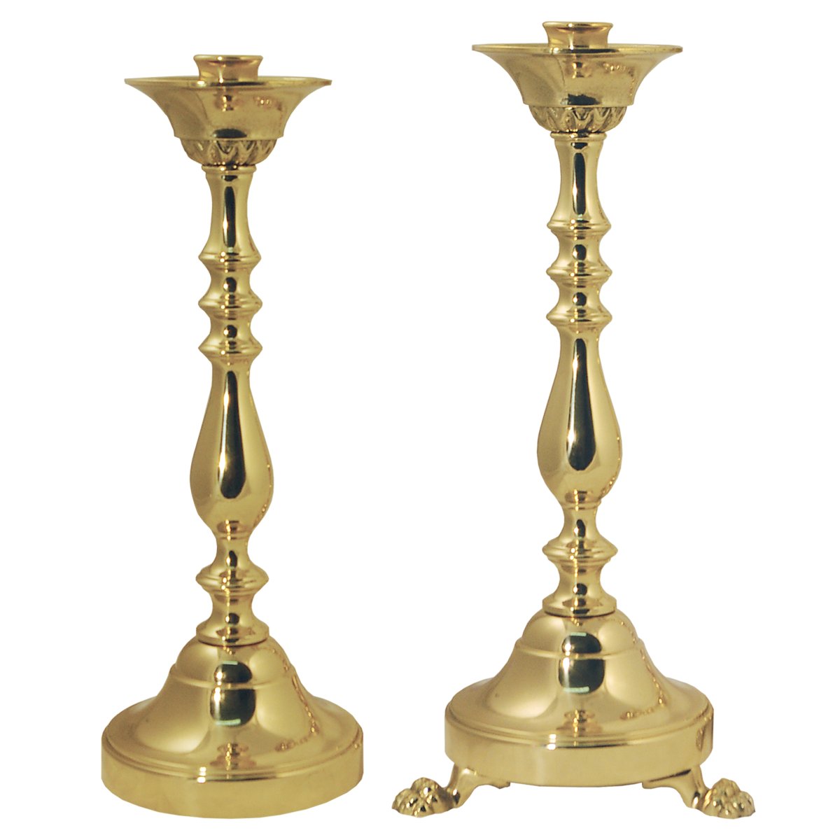 Detailed Stem Candlestick - Hayes & Finch