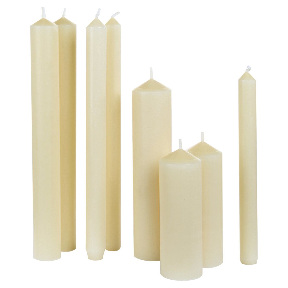 Hand Dipped Beeswax Altar Candles - Hayes & Finch