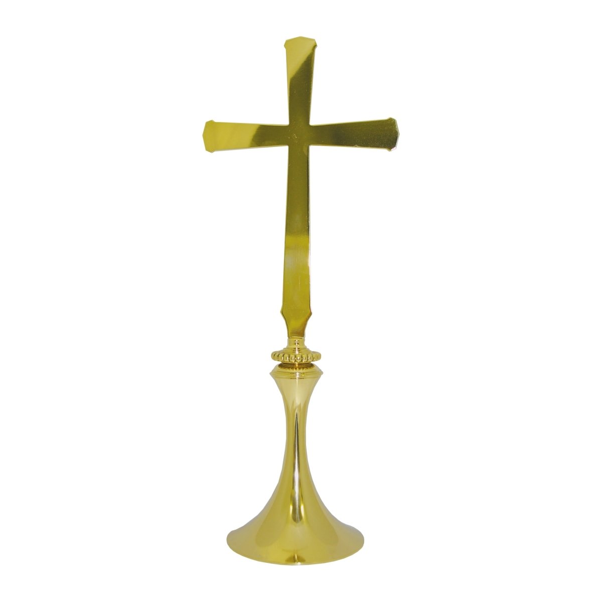 Modern Tapered Base Altar Cross - Hayes & Finch