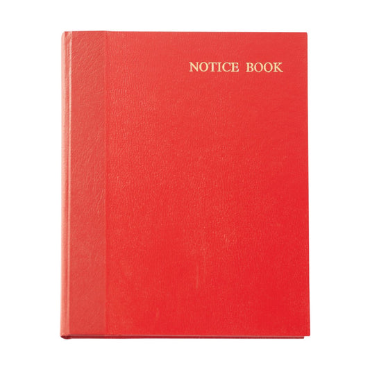 Notice Book - Hayes & Finch