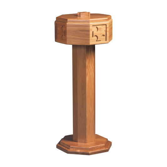 Routed Cross Standing Font - Hayes & Finch
