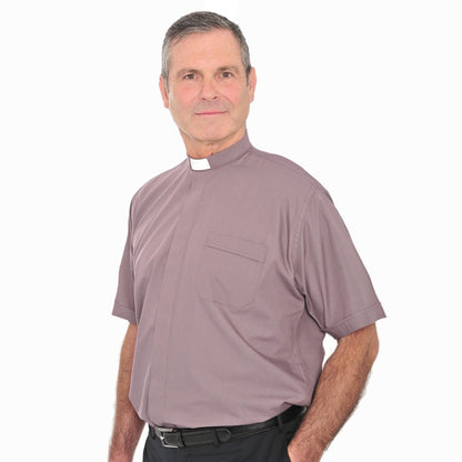 Short Sleeve Tunnel Collar Shirt - Hayes & Finch