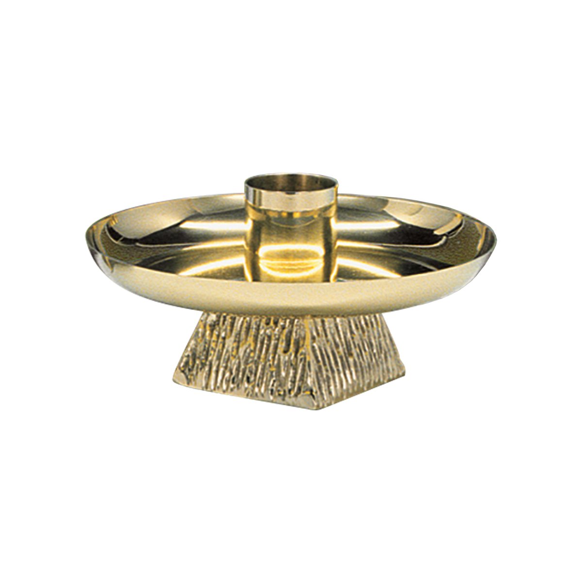 Textured Base Candlestick - Hayes & Finch