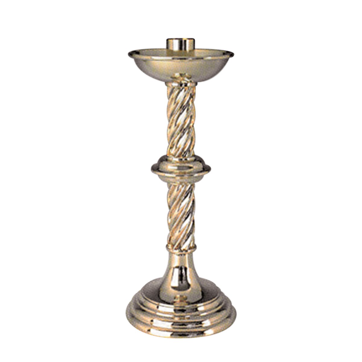 Twisted Stem Candlestick - Hayes & Finch